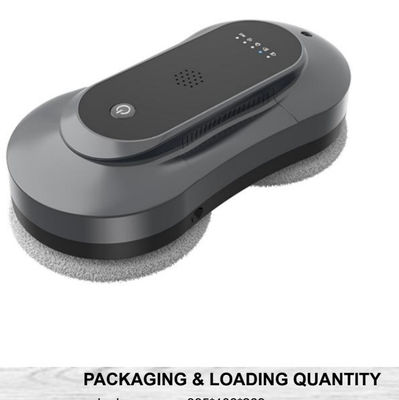 고 용량 500mAh 로봇 창문 청소기 65dB 소음 수준 원격 제어